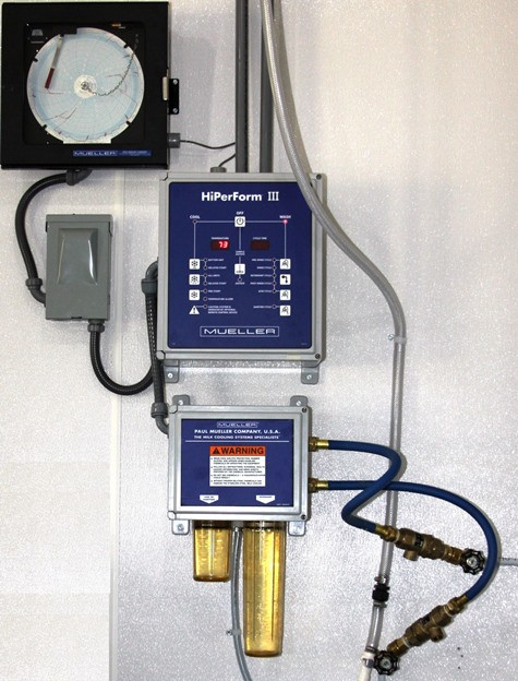 Mueller OHF Milk Cooler - 400 gallon Made in USA! - Hamby Dairy Supply